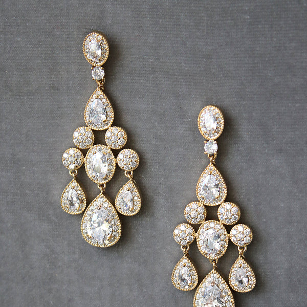 18k Gold Uncut Diamond Polki GF Ruby Floral Wedding Earrings